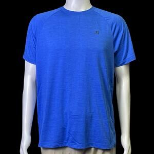 Russell Training Fit Dri-Power 360 Blue Athletic Gym Shirt Men's Size Large